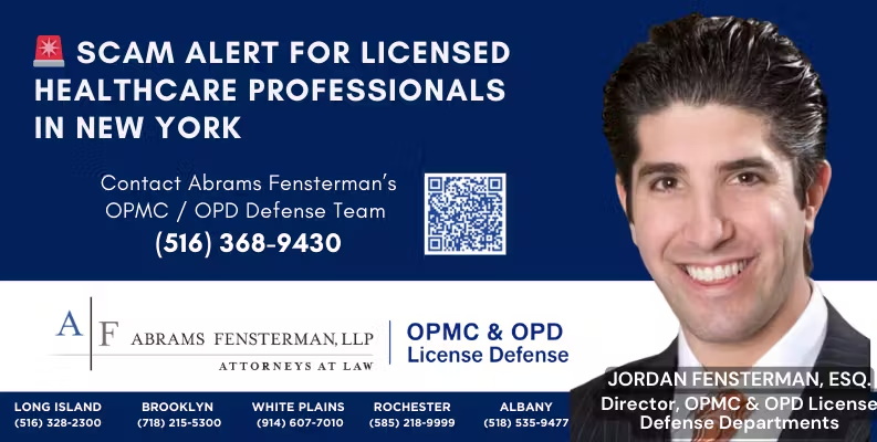 Banner listing Jordan Fensterman