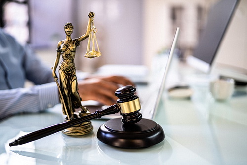 Photo of legal statue on a desk